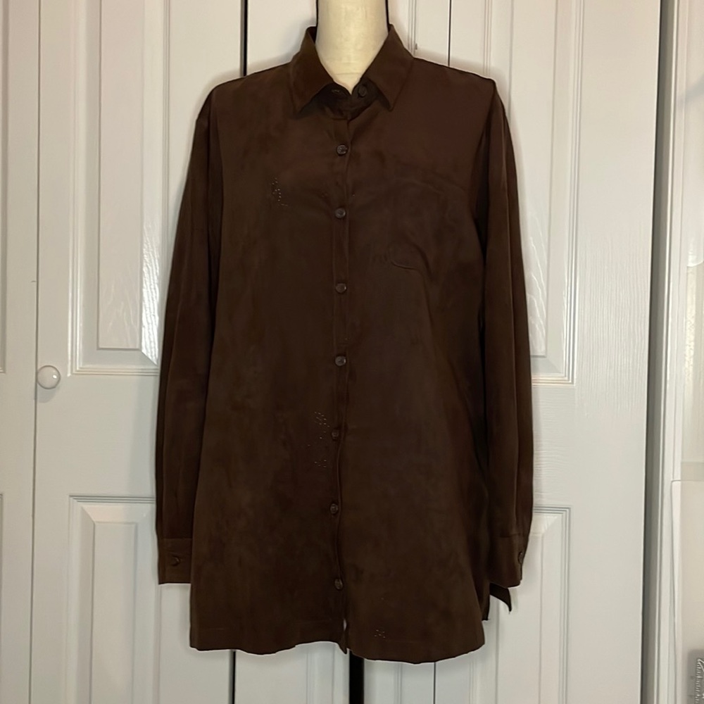 Croft & barrow long sleeved blouse